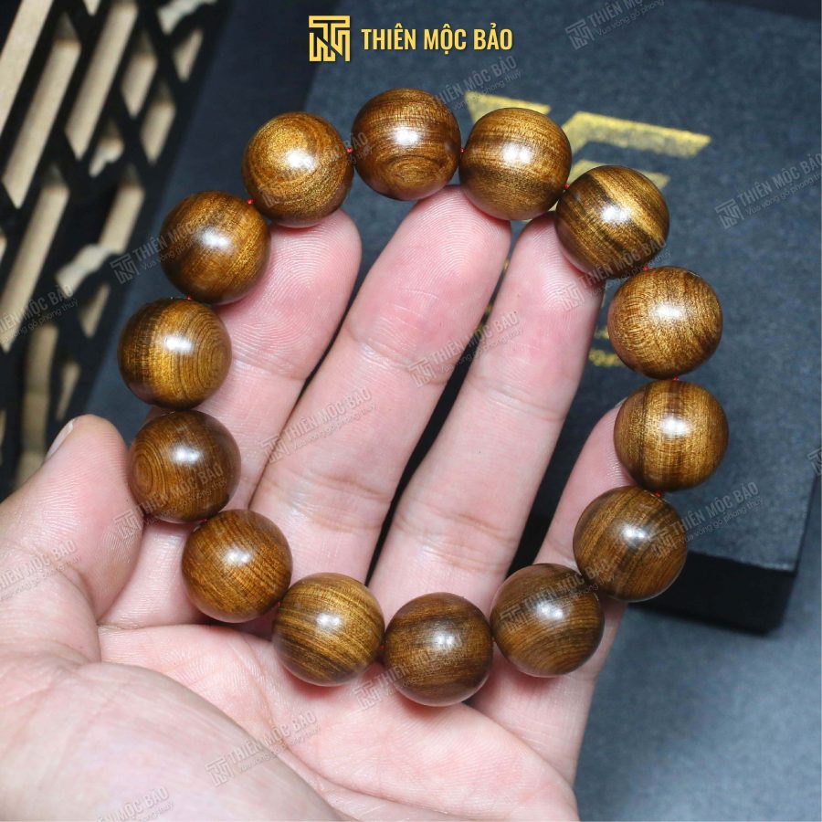 Vòng tay gỗ Bách xanh Mộc Châu cho nam và nữ