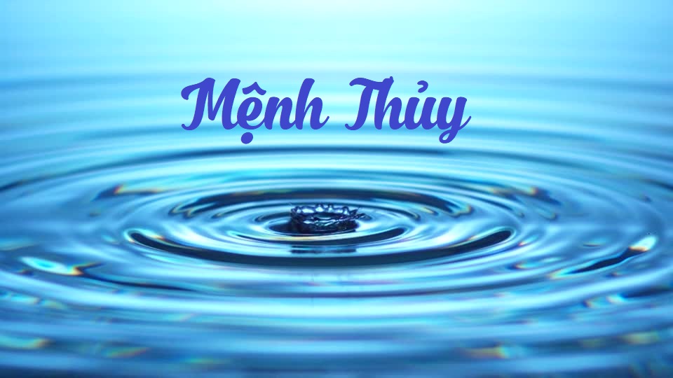 người mệnh Thủy